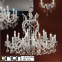 Иконка orion leuchten LU 2391/12+6 MT-silber Theresa chandelier, 12+6 lamps, silver finish светильник