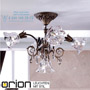 Иконка orion leuchten LU 2392/4+1 Altpatina/479 Schliff La Boheme Chandelier, 5 lamps, dark antique brass finish светильник