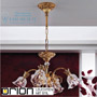 Иконка orion leuchten LU 2392/4 gold/479 Schliff La Boheme Chandelier, 4 lamps, 24K gold plated светильник