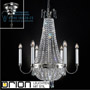 Иконка orion leuchten LU 2405/6/62 Altsilber Empire Crystal Chandelier, dia 62cm, antique silver plated светильник