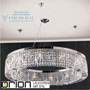 Иконка orion leuchten LU 2408/12/110 chrom Ring chandelier, 110cm, chrome plated светильник