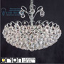 Иконка orion leuchten LU 2410/6/55 chrom KRISTALL KLASSISCH chandelier, 6 lamps, chrome plated with crystal balls светильник