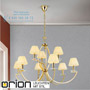 Иконка orion leuchten LU 2412/6+3 gold/4469 champ Avala Chandelier, 9 lamps, 24K gold plated and champagne shades светильник