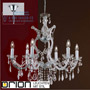 Иконка orion leuchten LU 2413/6 MT-silber Theresa chandelier, 6 lamps, silver finish & Asfour crystal светильник