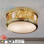 Иконка orion leuchten NU 9-381/2/250 MS/487 opal-glänzend Alt Wien Flush Ceiling Light, Shiny Brass finish, 25cm светильник