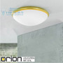 Иконка orion leuchten NU 9-391/38 MS-matt Glanto LED Ceiling Light, 38cm, Brushed Brass finish светильник