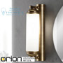 Иконка orion leuchten Soff 3-464/1 Patina/494 opal-seidenmatt Nostalgie wall light, antique brass finish, 28cm светильник