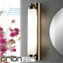 Иконка orion leuchten Soff 3-464/2 gold/495 opal-seidenmatt Nostalgie wall light, 24K gold plated, 42cm светильник