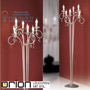 Иконка orion leuchten Stl 12-1094/6 silber-matt Giada Floor Lamp, 6 lamps, silver matt finish торшер
