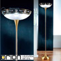 Иконка orion leuchten Stl 12-1099/1 gold-matt/468 klar-matt Opaldesign floor lamp, brushed gold finish with frosted glass & crystal decor торшер