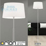 Иконка orion leuchten Stl 12-1165/1 chrom Nola floor lamp with shade торшер