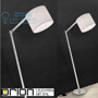 Иконка orion leuchten Stl 12-1166/1 chrom Fula floor lamp with white shade, chrome finish торшер