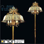 Иконка orion leuchten Stl 12-2205/5 gold Oriental floor lamp, 5 lamps, 24K gold plated торшер