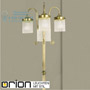 Иконка orion leuchten Stl 12-866/3 Patina St&auml;bchenserie floor light, 3 lamps, antique brass finish торшер