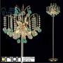 Иконка orion leuchten Stl 12-997/3 gold/grün KRISTALL KLASSISCH floor lamp, 1 lamp, 24K gold plated with clear+green crystal торшер
