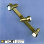 Иконка orion leuchten Str 10-296/3 Patina Wilhelm triple spot bar, antique brass finish светильник
