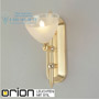 Иконка orion leuchten Str 10-347/1 gold-matt/438 klar-matt Opaldesign single spotlight, brushed gold finish with frosted glass потолочный светильник
