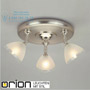 Иконка orion leuchten Str 10-349/3 satin/438 klar-matt Opaldesign spotlight, 3 heads & round shape, satin chrome finish with frosted glass светильник