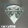 Иконка orion leuchten Str 10-350 chrom/EBL Dreieck downlight, chrome finish светильник