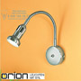 Иконка orion leuchten Str 10-388/1 satin Seba single spotlight, satin chrome finish светильник