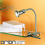 Иконка orion leuchten Str 10-389/1 satin Seba clip spotlight, satin chrome finish настольная лампа