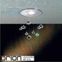 Иконка orion leuchten Str 10-394 chrom/EBL Feng Shui Downlight, chrome plated, with crystal balls светильник