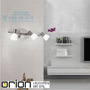 Иконка orion leuchten Str 10-455/3 satin Laura LED Spot bar, 3 lamps, satin chrome finish светильник