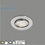 Иконка orion leuchten Str 10-459 satin/EBL Lupo LED downlight, satin chrome finish, round светильник
