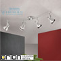 Иконка orion leuchten Str 10-481/4 satin Stage Spotlight with 4 heads светильник
