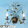 Иконка orion leuchten WA 2-1010/2 Antik Flora Wall Light, 2 lamps in Antique finish светильник