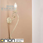 Иконка orion leuchten WA 2-1220/1 Elfenbein/gold Torcia wall light in ivory/gold finish светильник