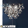 Иконка orion leuchten WA 2-1224/2 chrom KRISTALL KLASSISCH wall light, 2 lamps, chrome plated, pyramid crystals светильник