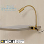 Иконка orion leuchten WA 2-1298 MS-matt Flexo LED Clip Light, brushed brass finish светильник