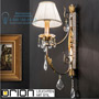 Иконка orion leuchten WA 2-1301/1 silber-gold/2406 Organ weiß Miramare wall light, silver-gold finish, 1 lamp, with white organza shade светильник