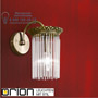 Иконка orion leuchten WA 2-1311/1 Patina Carmen wall light, Antique Brass finish with glass sticks светильник