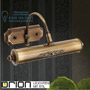 Иконка orion leuchten WA 2-1335/1+1 Patina Picture Lamp with brass decoration, Antique Brass finish, small светильник