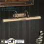 Иконка orion leuchten WA 2-1335/3 Patina Picture Lamp with brass decoration, Antique Brass finish, large светильник