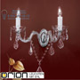 Иконка orion leuchten WA 2-1337/2 MT-silber Theresa wall light, 2 lamps, silver finish & Asfour crystal светильник
