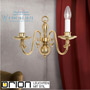 Иконка orion leuchten WA 2-346/2 MS Flemish Wall Light, 2 lamp, shiny brass finish светильник