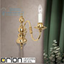 Иконка orion leuchten WA 2-349/1 MS Wall Light flemish style, 1 lamp, shiny brass finish светильник