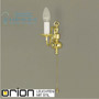 Иконка orion leuchten WA 2-423/1 MS Simple flemish wall light, 1 lamp, shiny brass finish светильник