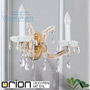 Иконка orion leuchten WA 2-458/2 MT-gold/A Maria Theresia wall light, 2 lamps, 24K gold plated светильник