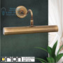 Иконка orion leuchten WA 2-535/2 Patina Picture Lamp, 2xE14, Antique Brass finish светильник