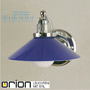 Иконка orion leuchten WA 2-640/1 chrom/363 kobalt Artdesign Wall Lamp, 1 Lamp, chrome finish, with blue glass светильник