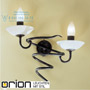 Иконка orion leuchten WA 2-855/2 Antik Vera wall light, 2 lamps, antique finish светильник